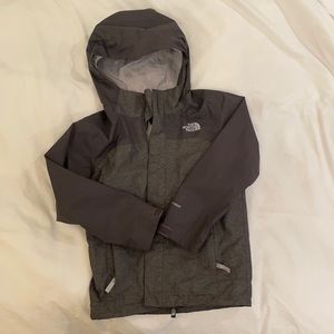 Boys XS/Size 6 Grey - North Face 3 in 1 Jacket